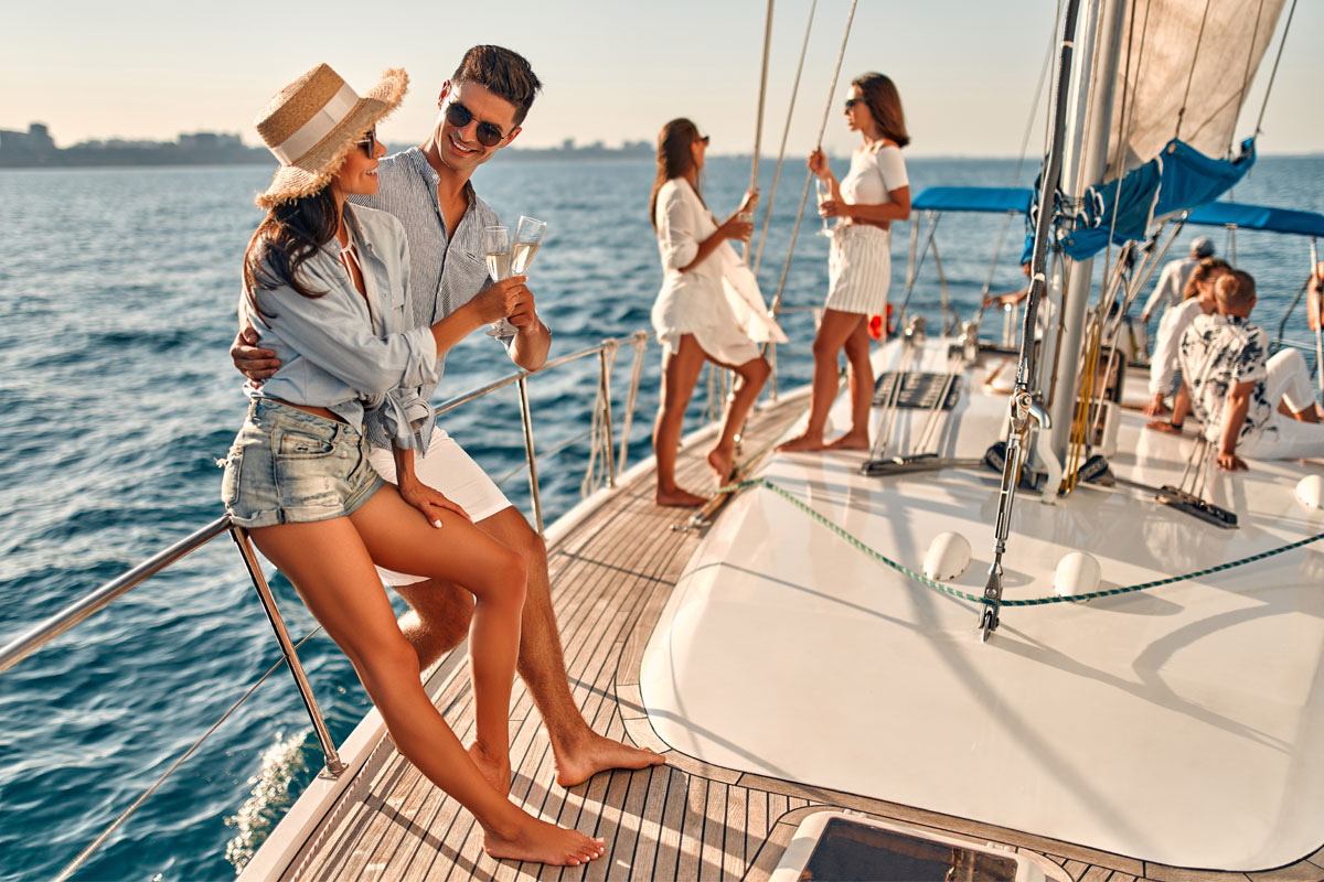 Luxury boat charter on crystal blue waters – GetOnBoat